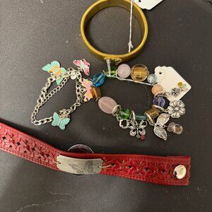 Butterfly Bracelet Set